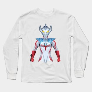 Ultraman Taiga (Low Poly Style) Long Sleeve T-Shirt